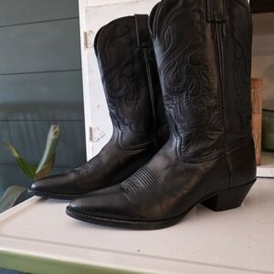 Tony Lama Black Western Boots
